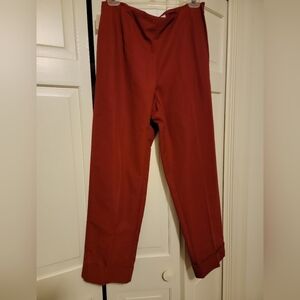 Liz Claiborne Women's Deep Red Dress Pants's Size 12 NWT